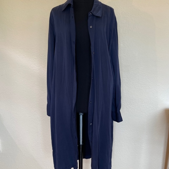 Navy Blue Hudson North Belted Short Dress - Picture 1 of 14